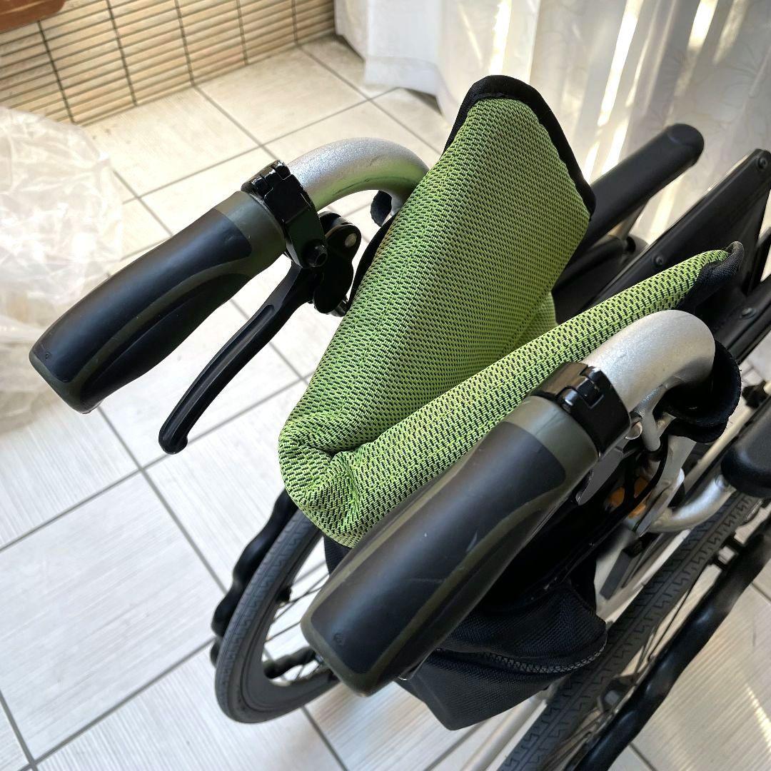 ♿️ 特価 自走式 優しく腰を包む 軽量スリム 車椅子 (低反発クッション仕様)