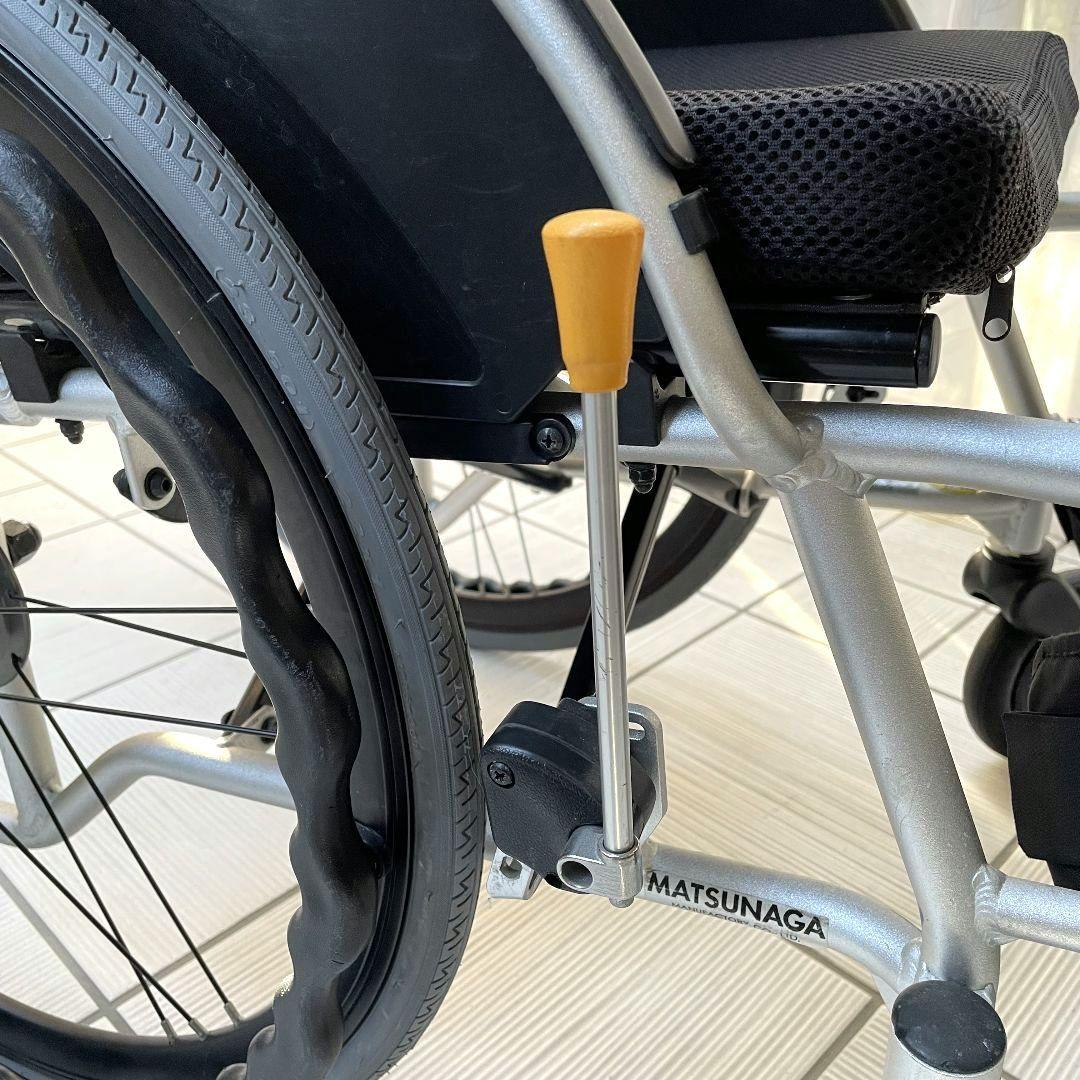 ♿️ 特価 自走式 優しく腰を包む 軽量スリム 車椅子 (低反発クッション仕様)