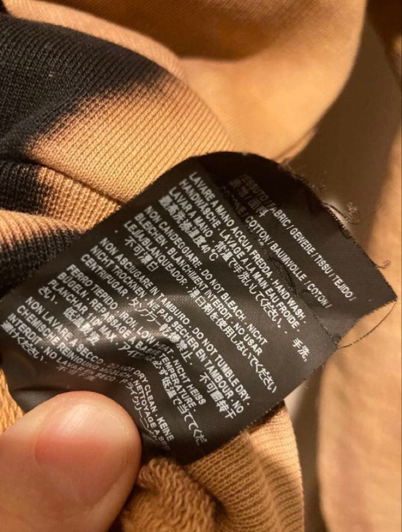 バレンシアガ　ブリーチ　スウェット　XS