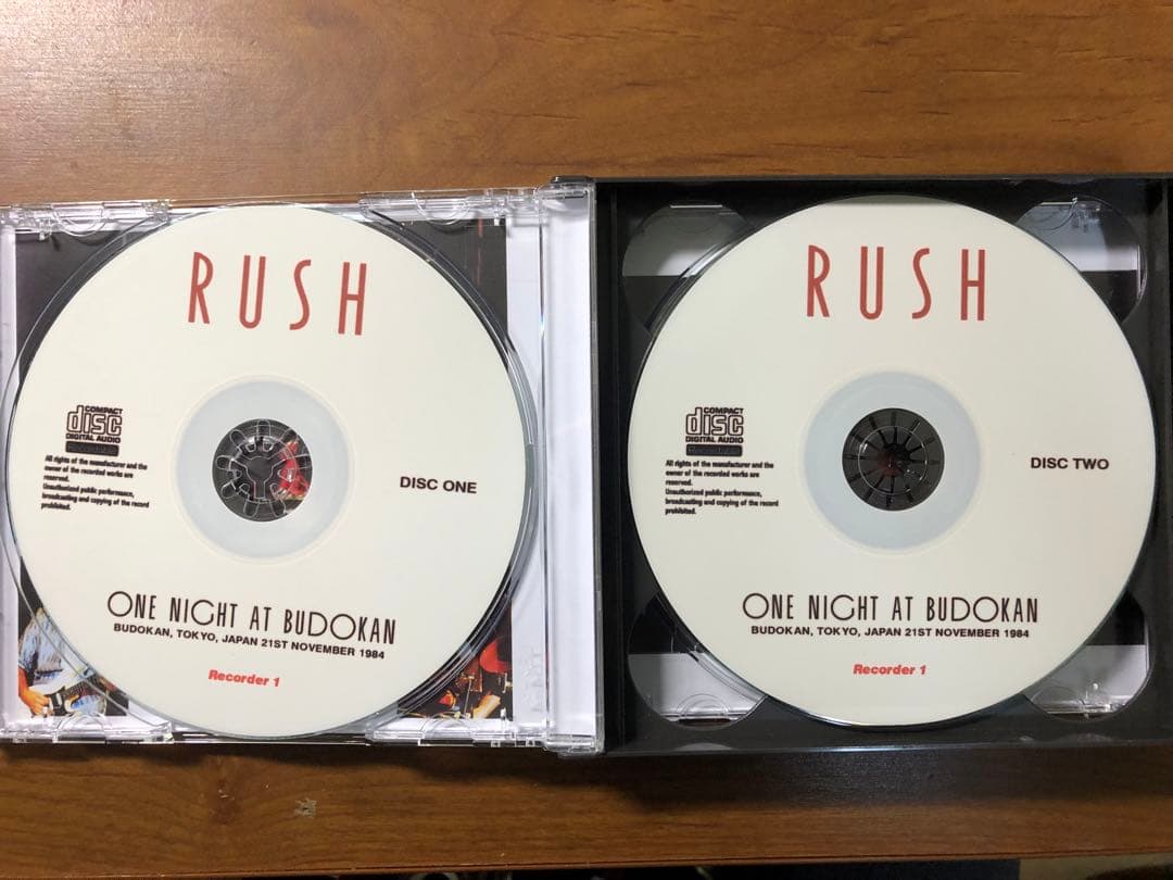 激レア Rush In Tokyo 1984 Live At Budokan