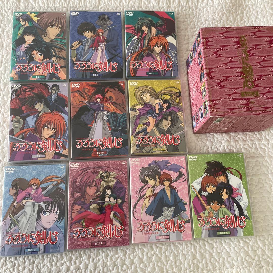 【disc美品】るろうに剣心 DVD BOX 1 2 3 セット