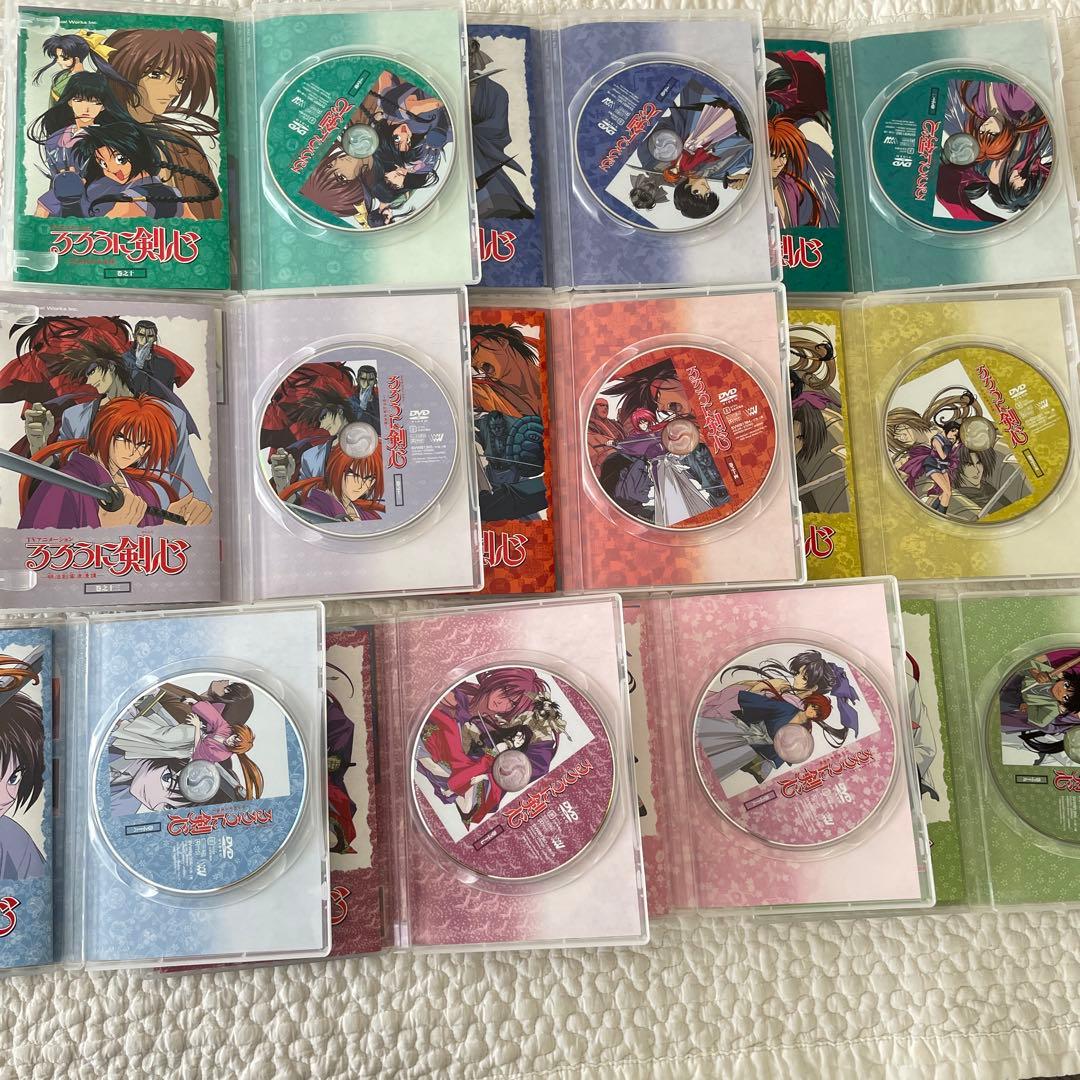 【disc美品】るろうに剣心 DVD BOX 1 2 3 セット
