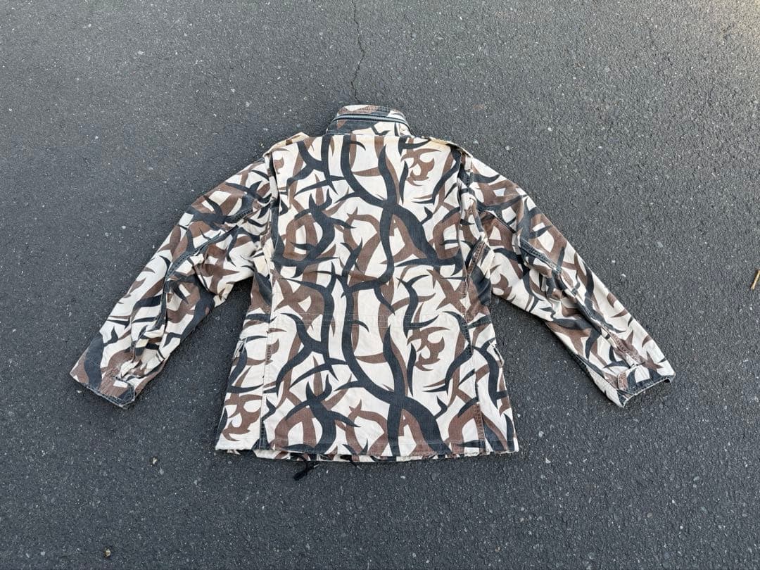 o*w様 90's 初期BAPE エイプ トライバルカモ M65 ASAT ジャ