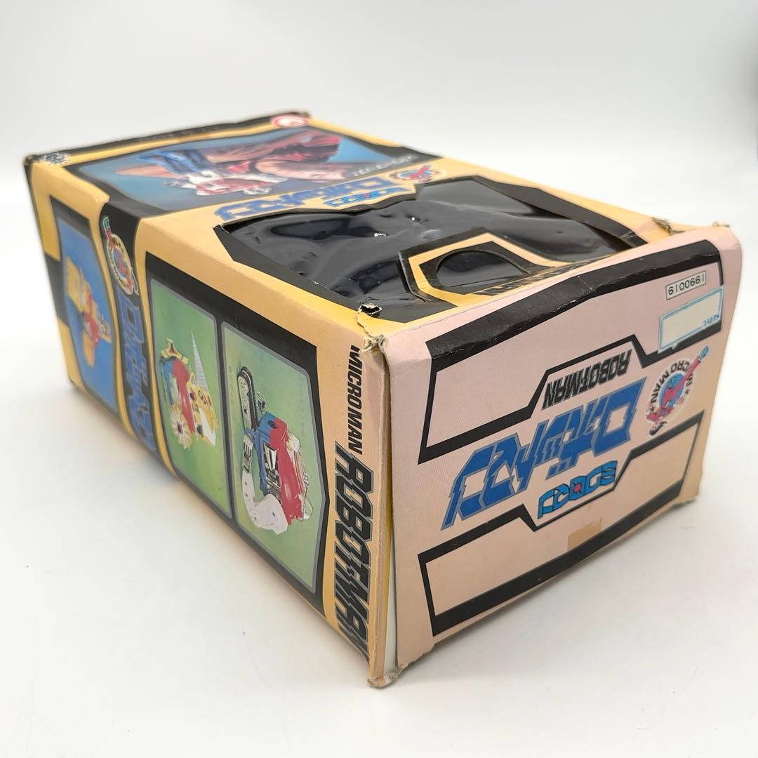 美品 TAKARA タカラ ミクロマン ロボットマン シール未使用