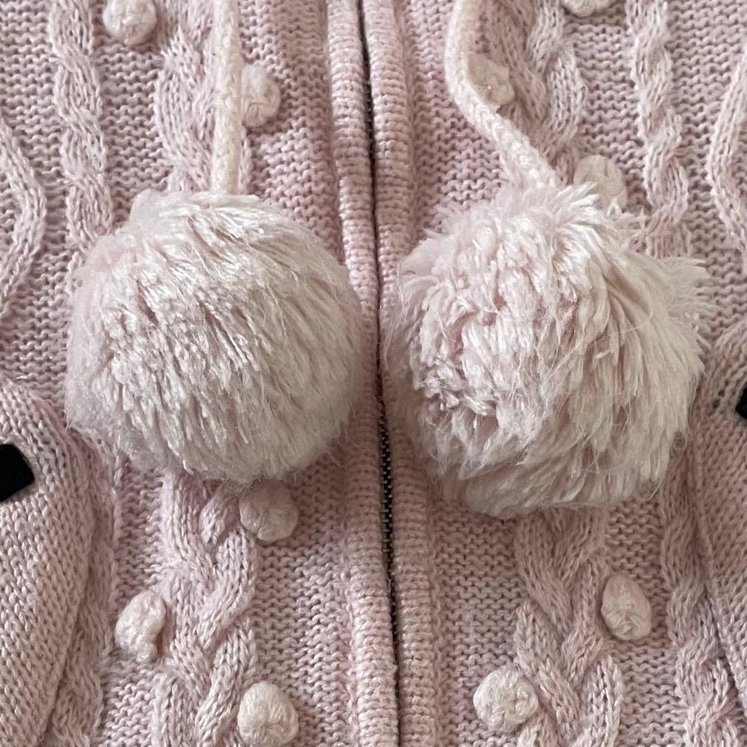 希少レア✨️TRALALA 平成ギャル 地雷系 ハートポケット ニットパーカー