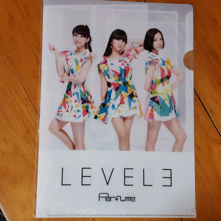 Perfumeクリアファイル、チケットホールダー