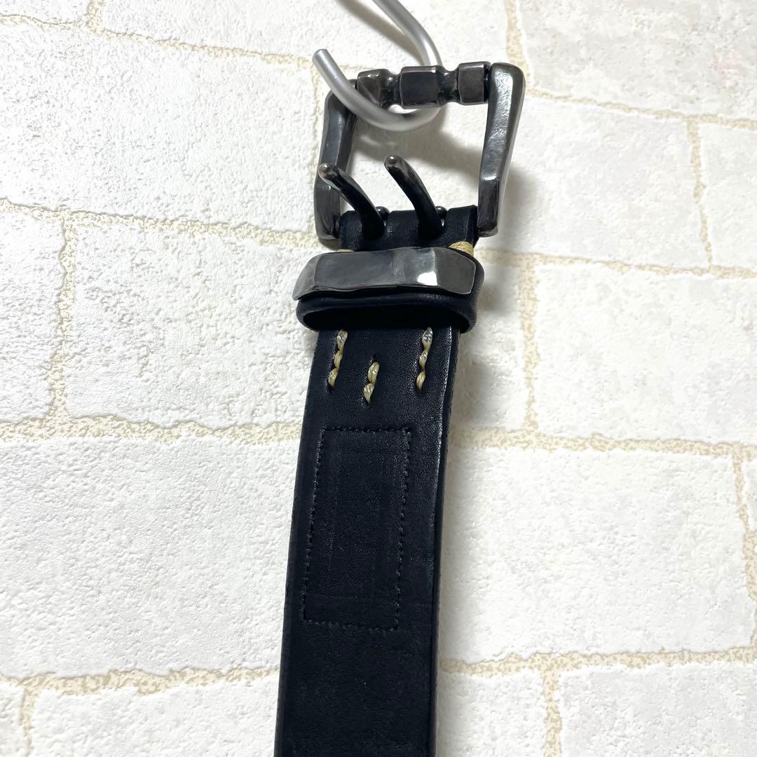 美品　Vintage Works ×AVIREX レザーベルト　AVX5669