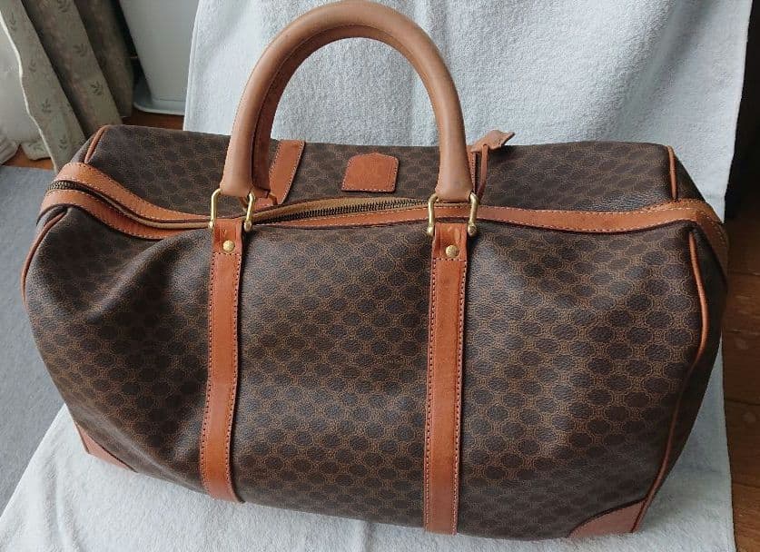 セリーヌ(CELINE)　ボストンバック　M13　ヴィンテージ マカダム柄