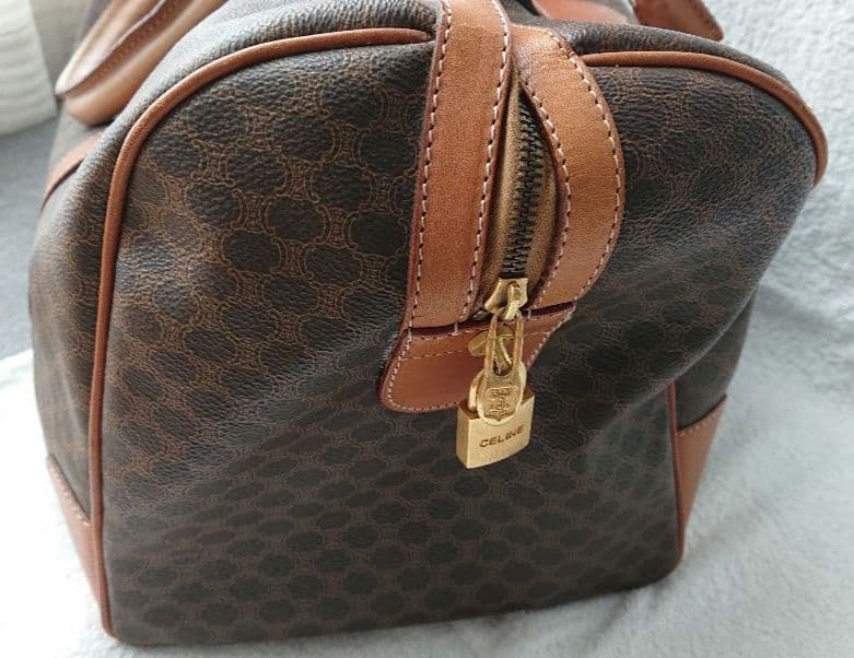 セリーヌ(CELINE)　ボストンバック　M13　ヴィンテージ マカダム柄