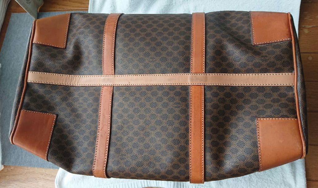 セリーヌ(CELINE)　ボストンバック　M13　ヴィンテージ マカダム柄