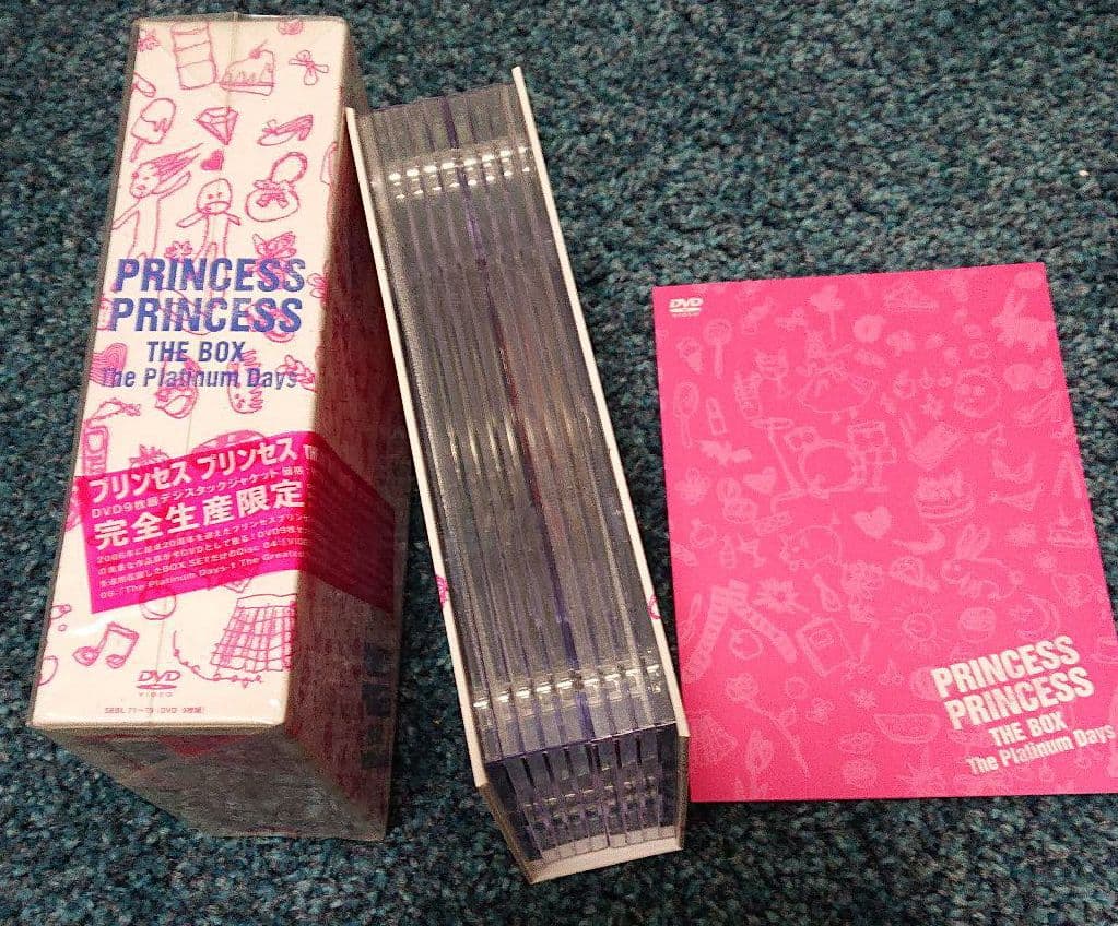 プリンセスプリンセス THE BOX-The Platium Days- DVD