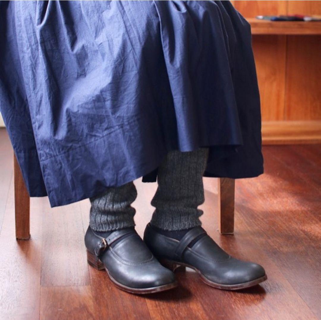 新品　mina perhonen souffle　レッグウォーマー