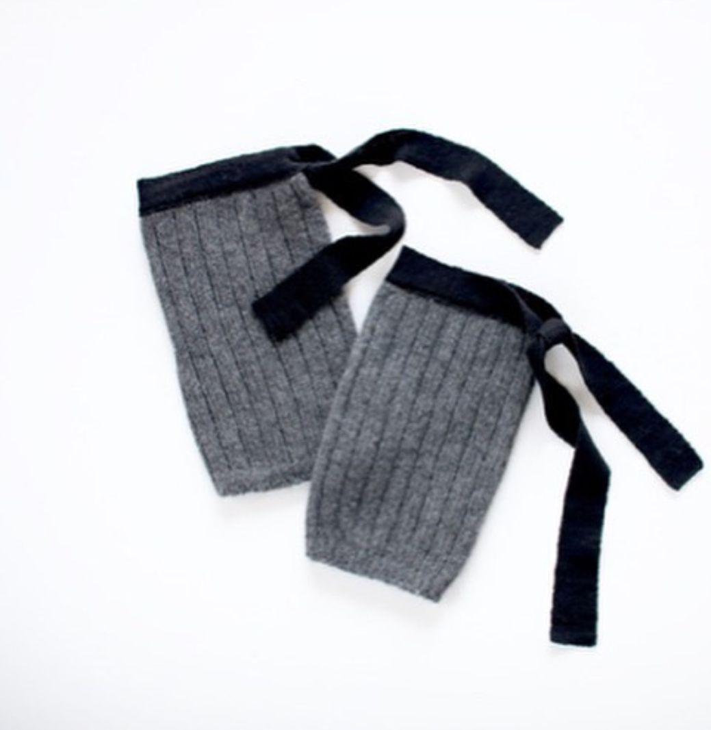 新品　mina perhonen souffle　レッグウォーマー