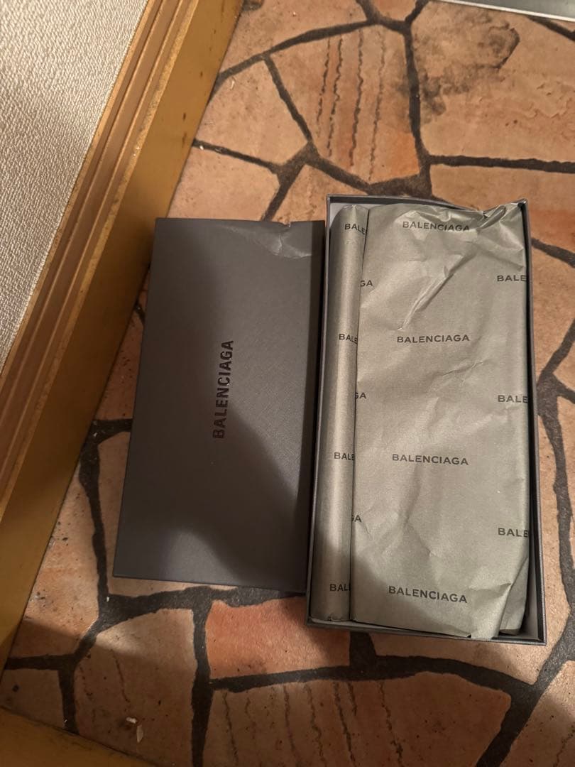 BALENCIAGA ブラック サンダル JP 27.5