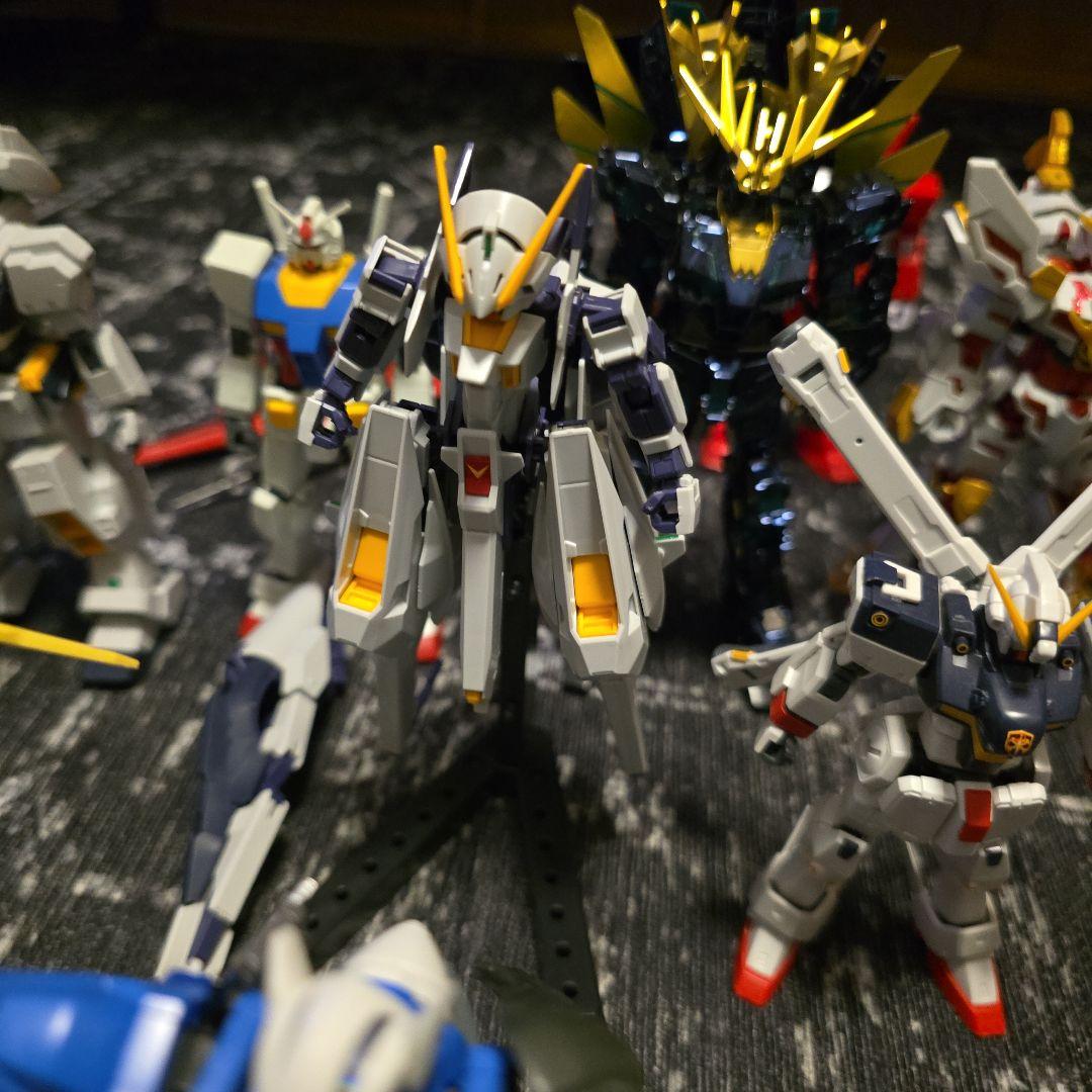 ガンプラ完成品 まとめ売りセット（RG・HG中心）