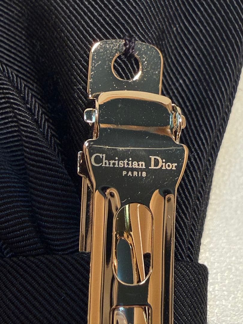 Dior Twist リボンバレッタ　未使用品