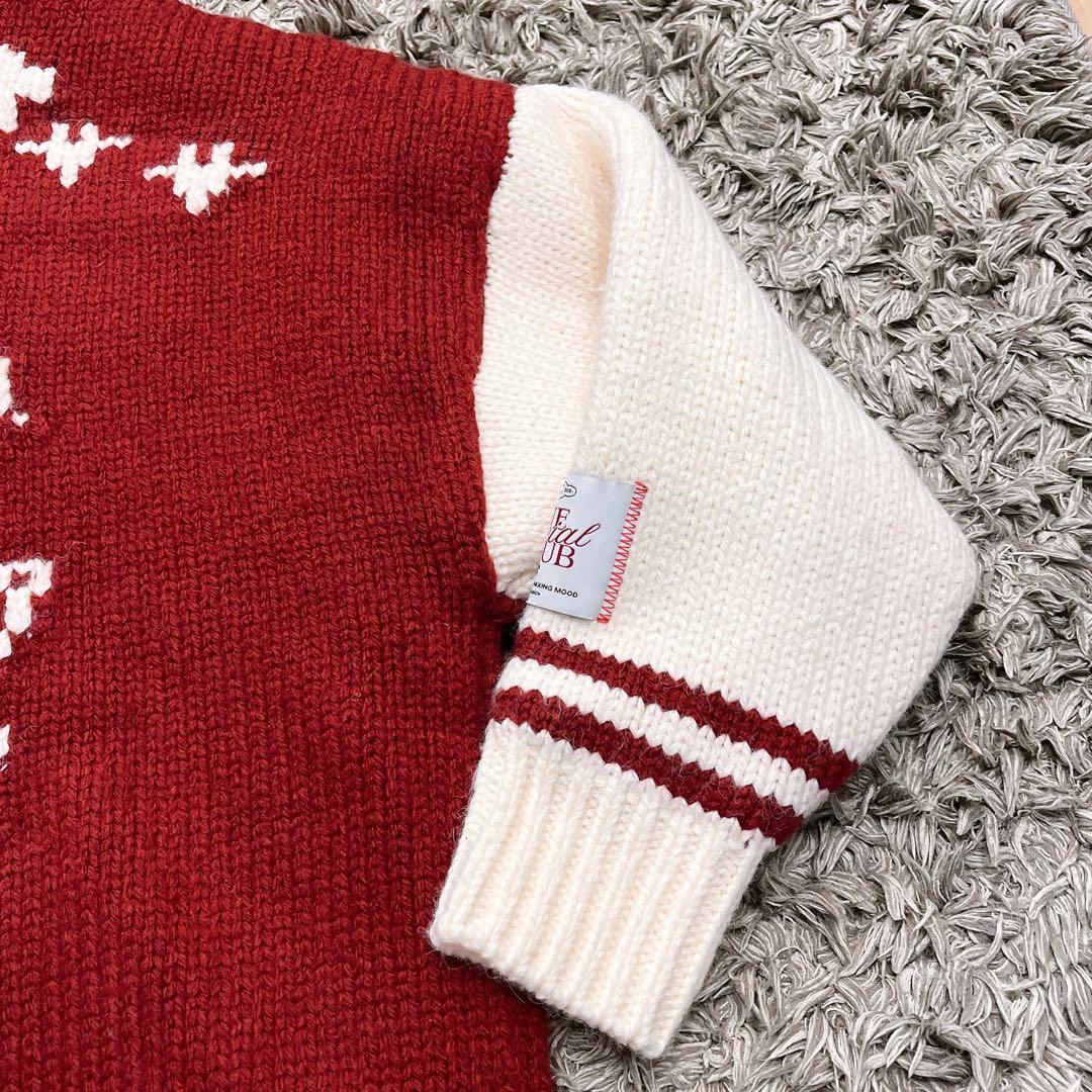 未使用級✨Darich ダーリッチ THE Social CLUBニットブルゾン