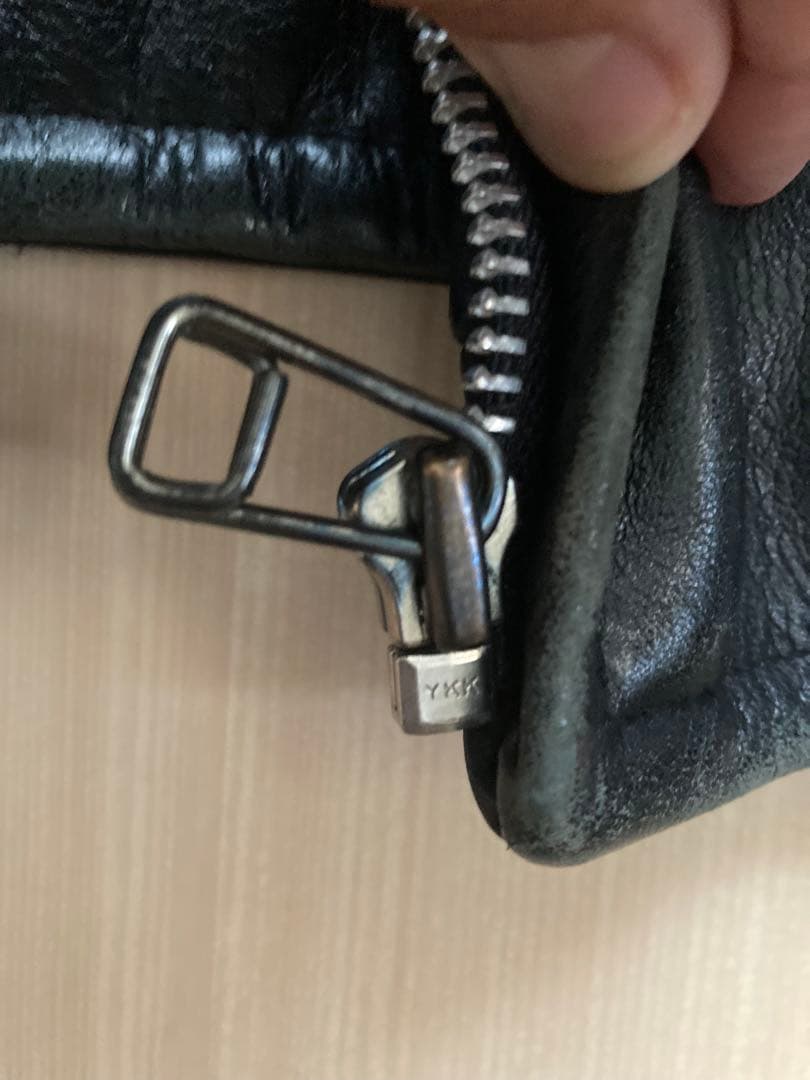 ライダースジャケット　本革　牛革　シングル　レザージャケット　ショット