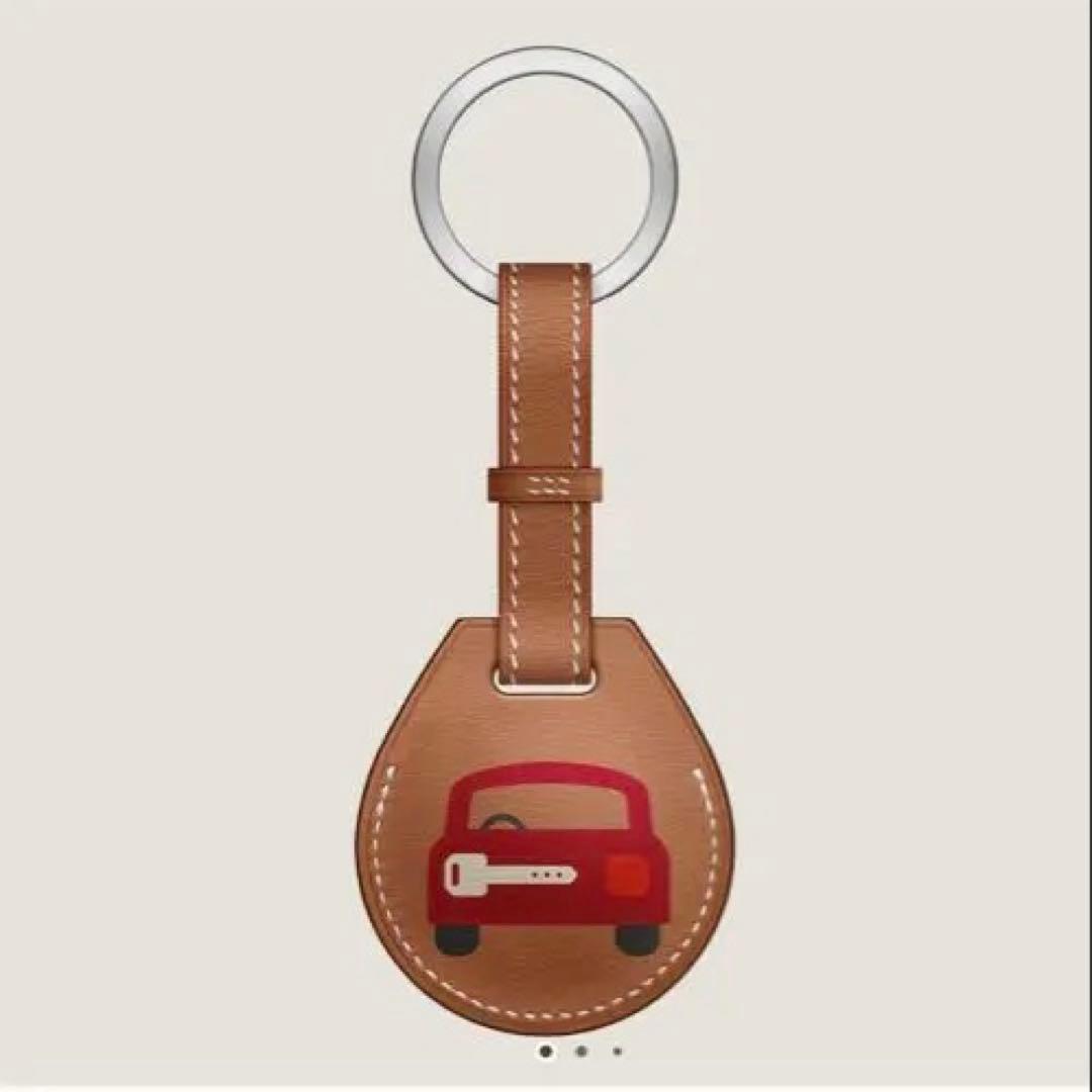 【未使用品】Apple AirTag Hermes Key Ring 車
