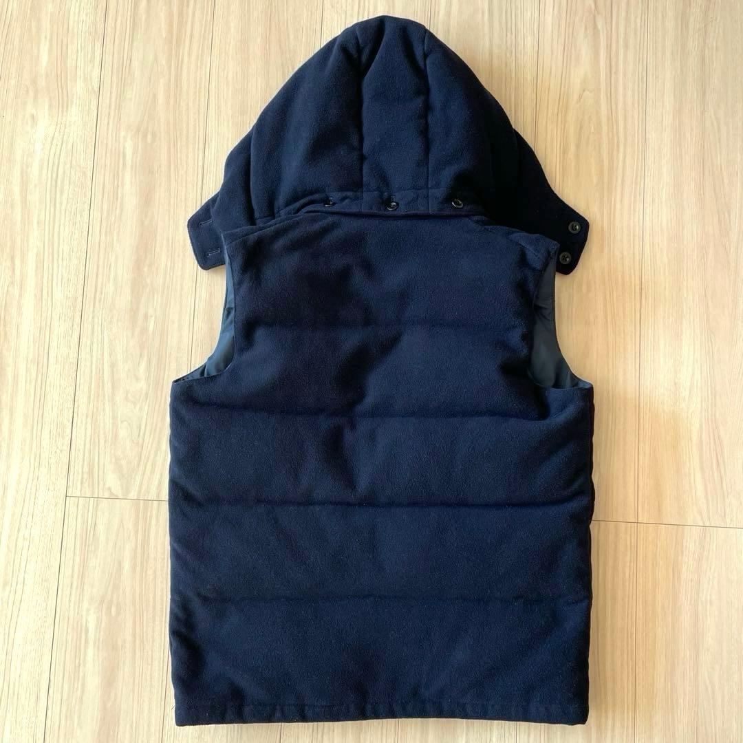 DANTON ダントン　BEAMS別注 ウールモッサー　ダウンベスト L程度