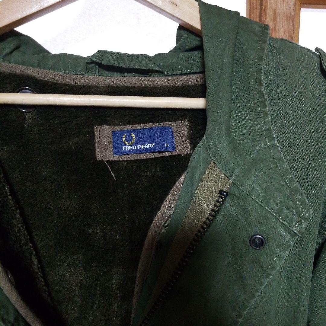 FRED PERRY ライナー付きモッズコート
