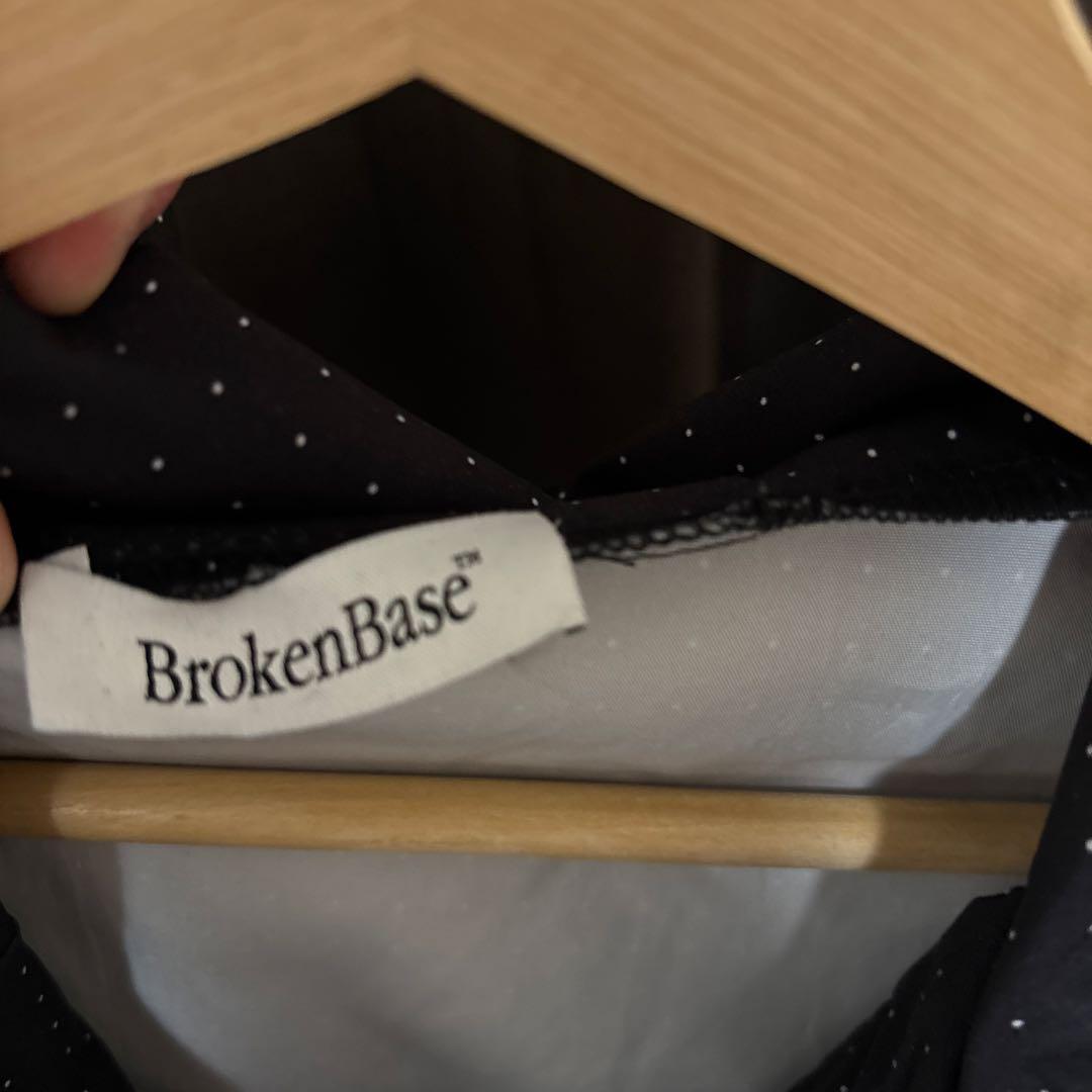 【完売商品】BrokenBase ナイロンテックアノラック ブラック