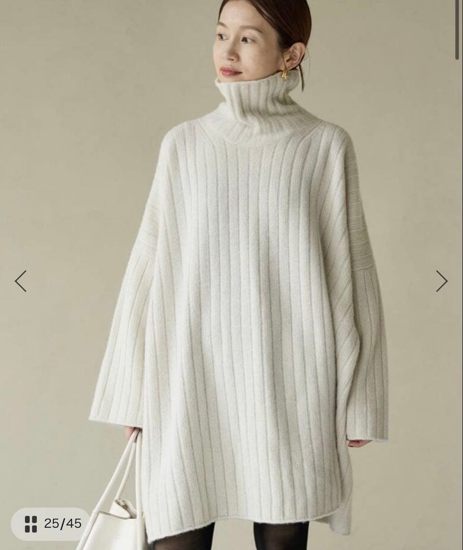 イエナ ワイドリブBIGプルオーバー