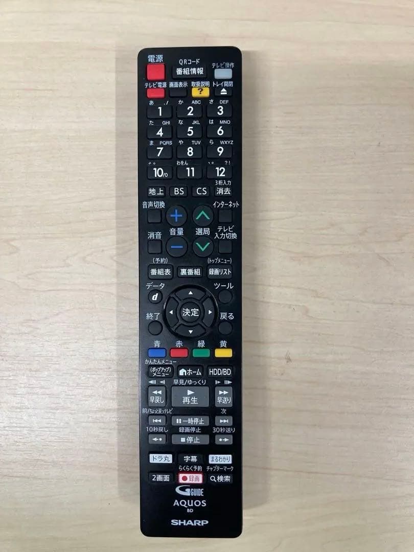 めっちゃ綺麗　シャープ　AQUOS ブルーレイ　BD-NW 510