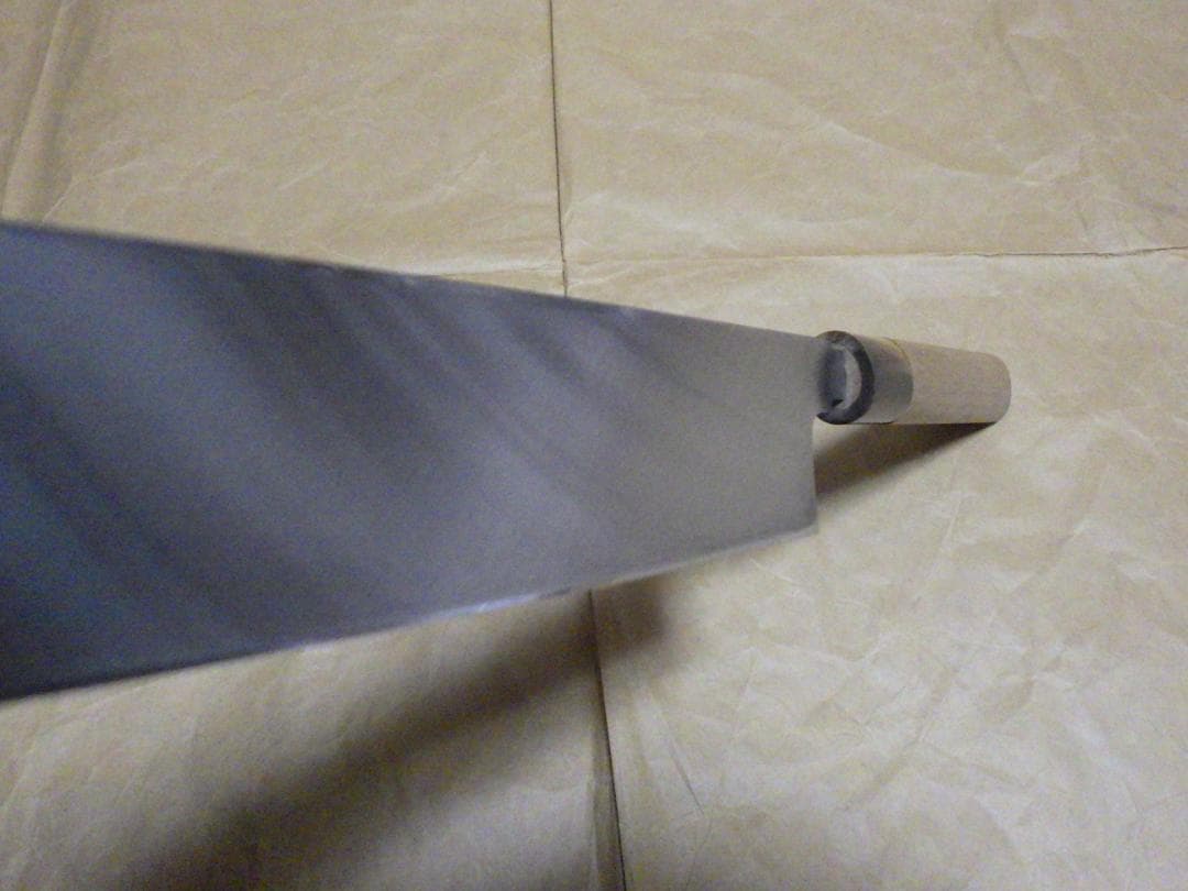 で*ん様 東京/久元作★柳刃包丁尺寸290ｍｍマチ/水牛八角柄★手研ぎ済み★12