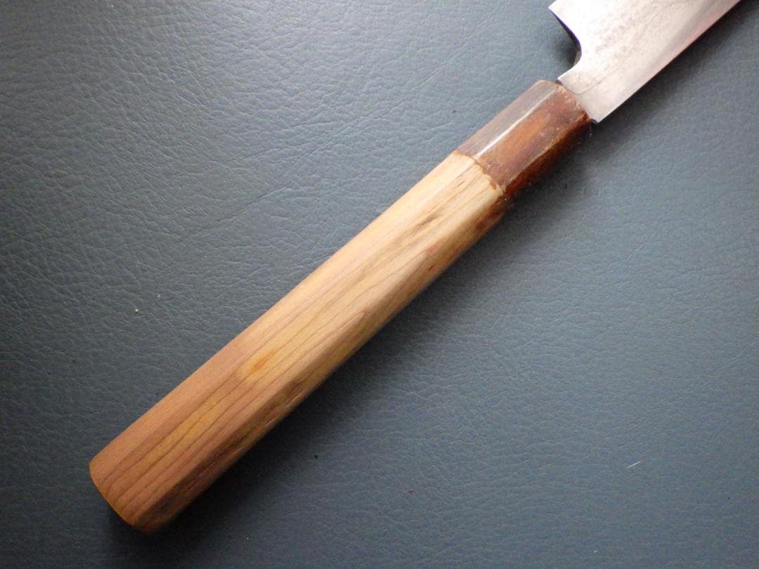 で*ん様 東京/久元作★柳刃包丁尺寸290ｍｍマチ/水牛八角柄★手研ぎ済み★12