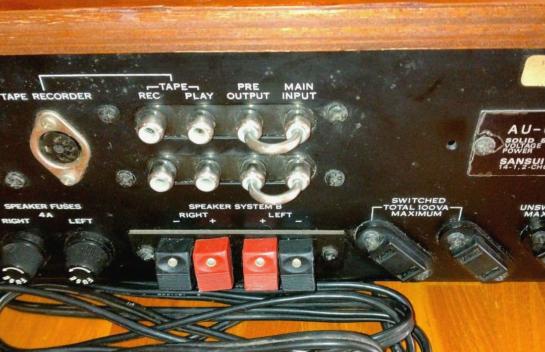 サンスイAU-666プリメインアンプ中古(整備済完動品)