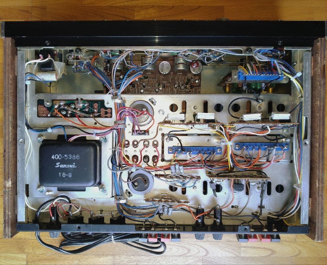 サンスイAU-666プリメインアンプ中古(整備済完動品)