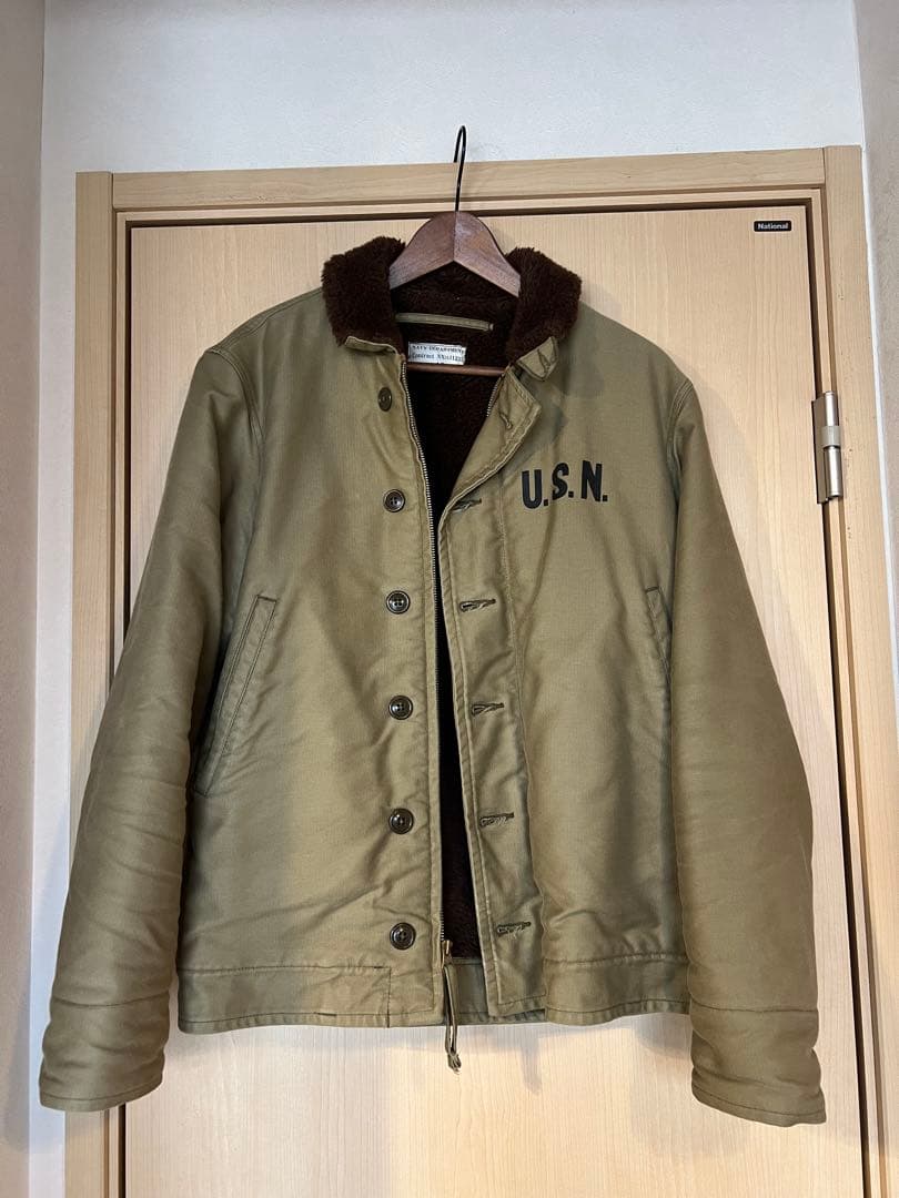 jack　THE REAL McCOY'S N-1 デッキジャケット