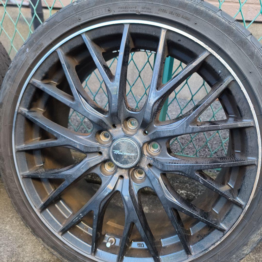 18インチ ホイール４本セット　タイヤ