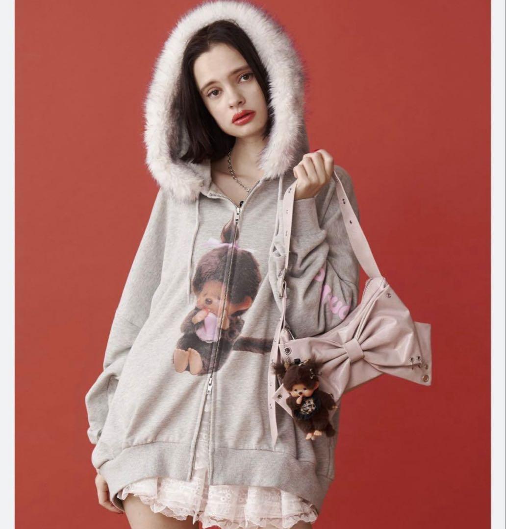 ʚ*°様 jouetie×モンチッチ フード付きパーカー