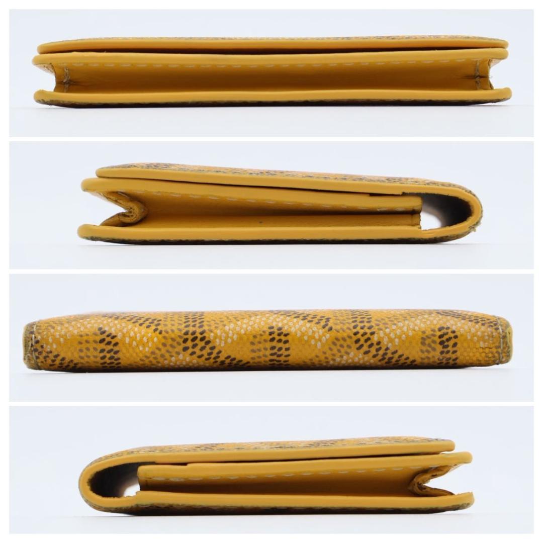 【極美品】GOYARD マルゼルブ　ヘリンボーン　名刺入れ　カードケース