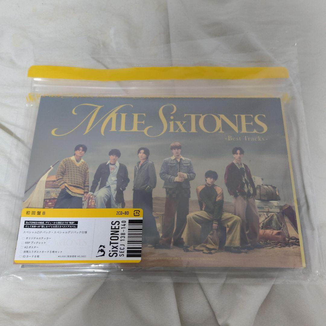 MILESixTONES 初回盤A B 欠品無 ベストアルバム SixTONES