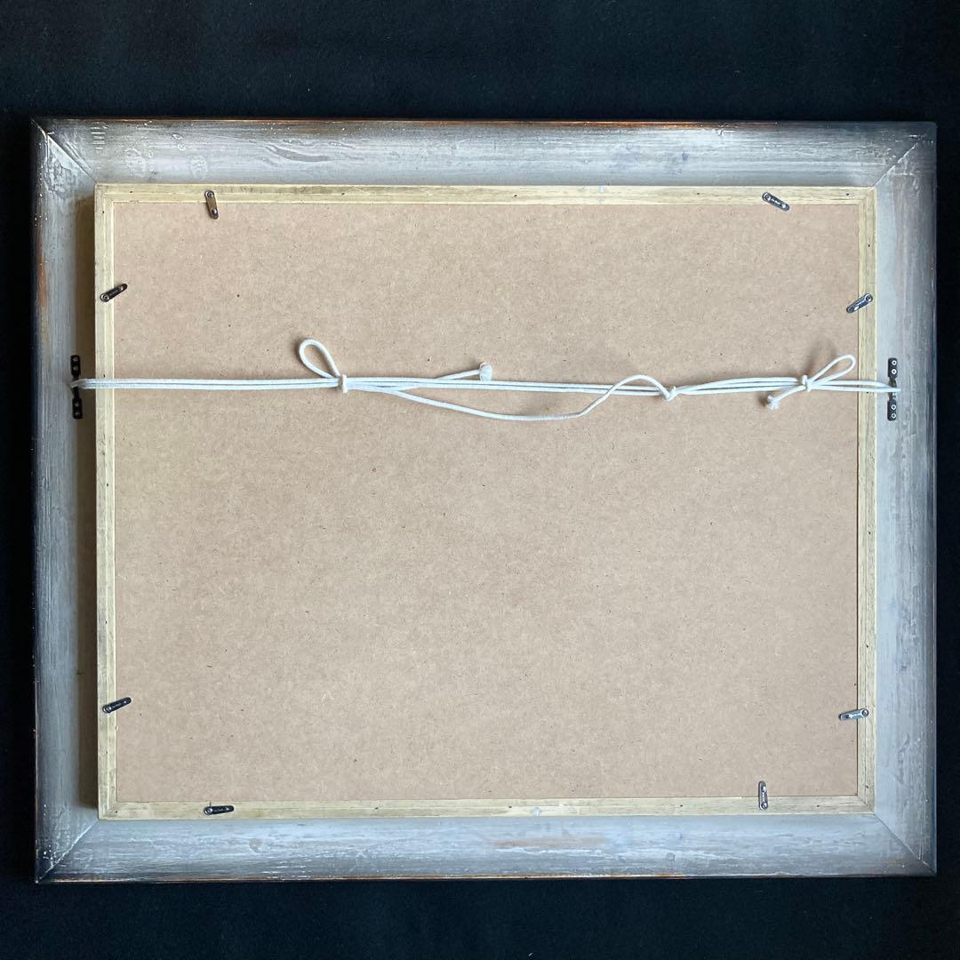 //ちよりん//T. Goudi,Limn 人物画 特注額絵41×53cm