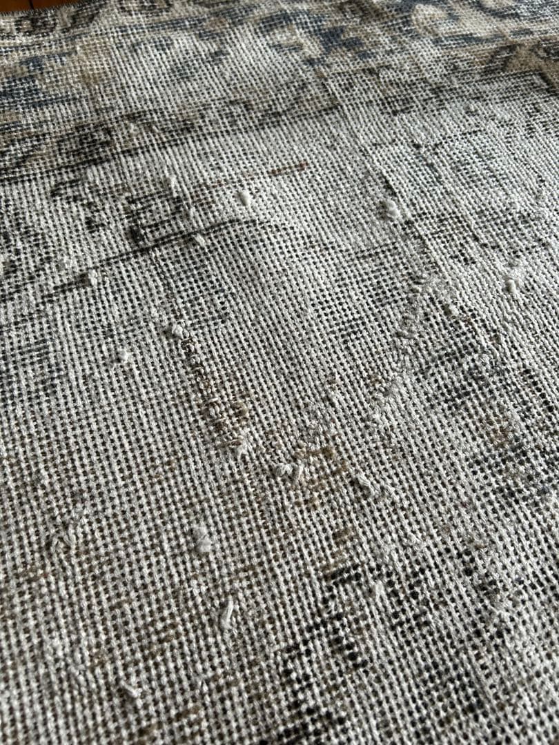 113×202 shabby chic style トルコ ヴィンテージラグ