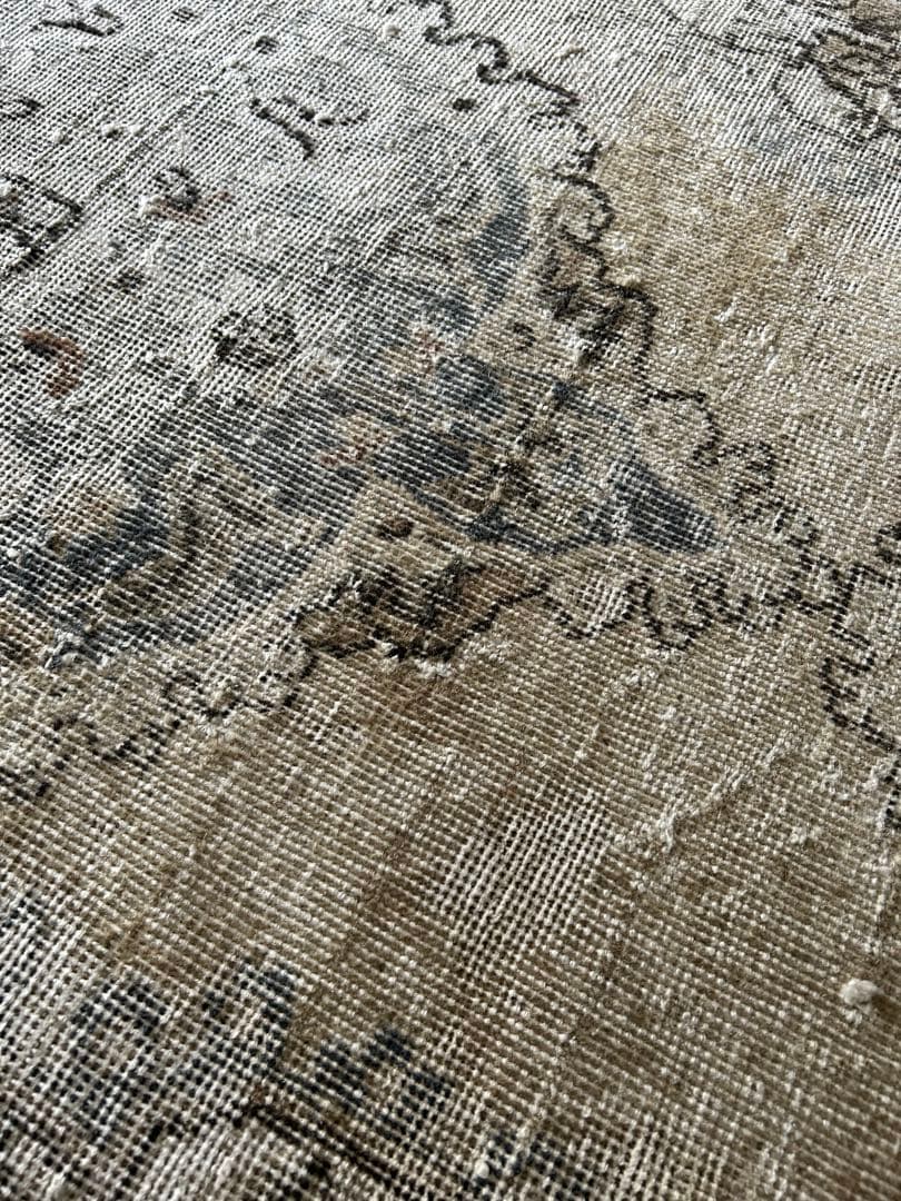 113×202 shabby chic style トルコ ヴィンテージラグ