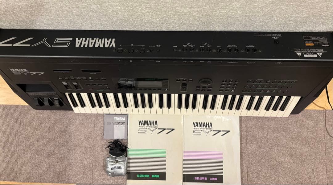 Yamaha SY77 【取説2冊】＋ブレスコントローラ【BC1】