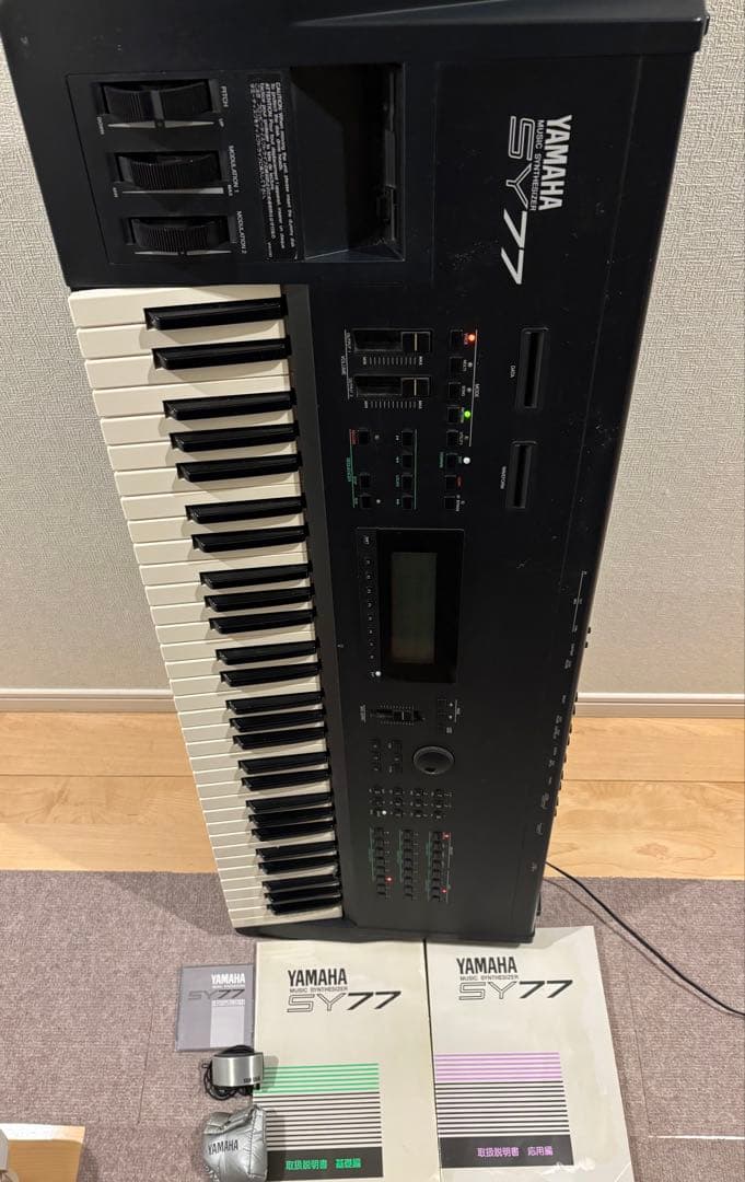 Yamaha SY77 【取説2冊】＋ブレスコントローラ【BC1】