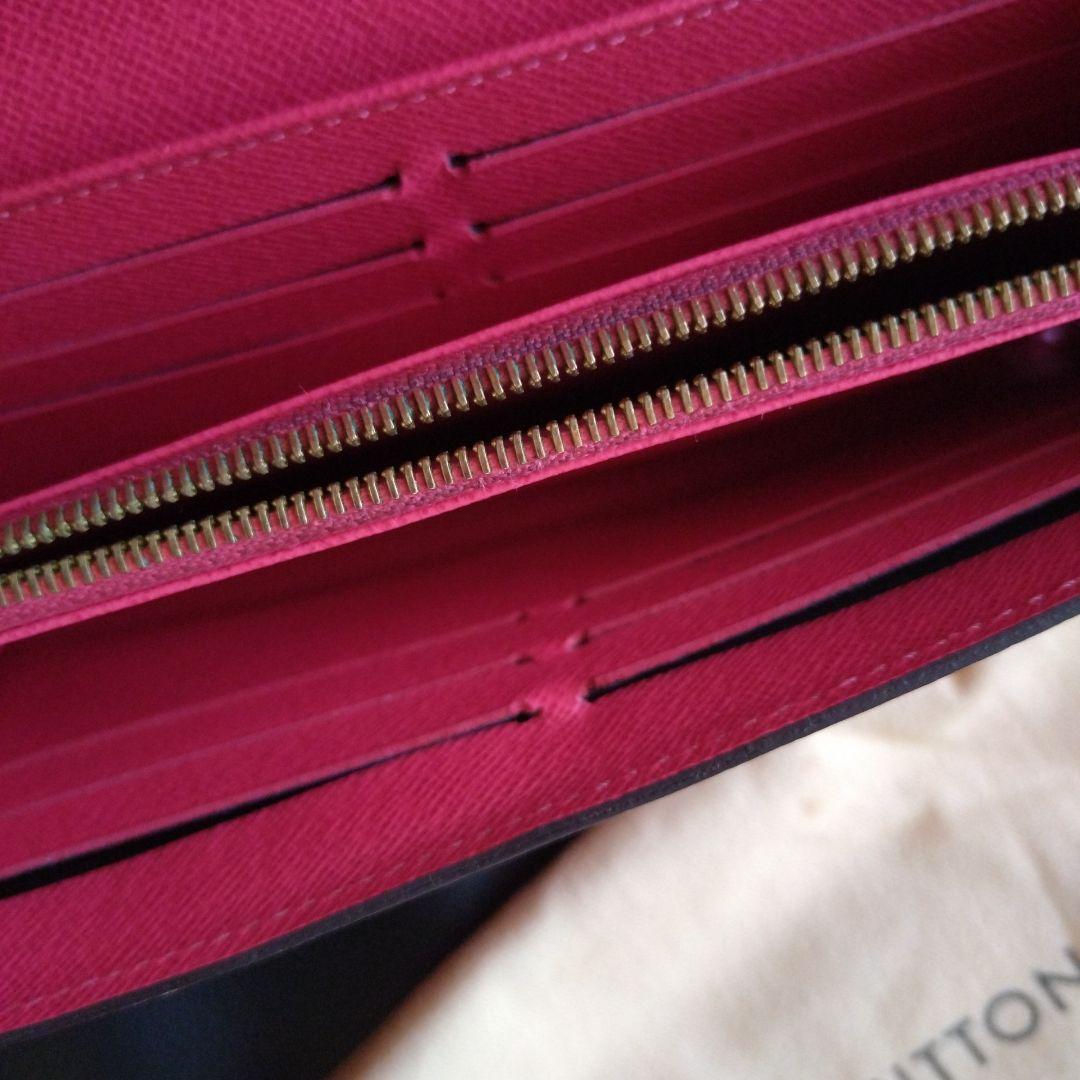LOUIS VUITTON 限定品長財布 レッド/ブラウン