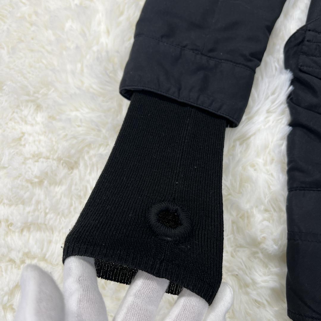 【SLY】黒モッズコート 1 ファーフード 裏ボア 防寒