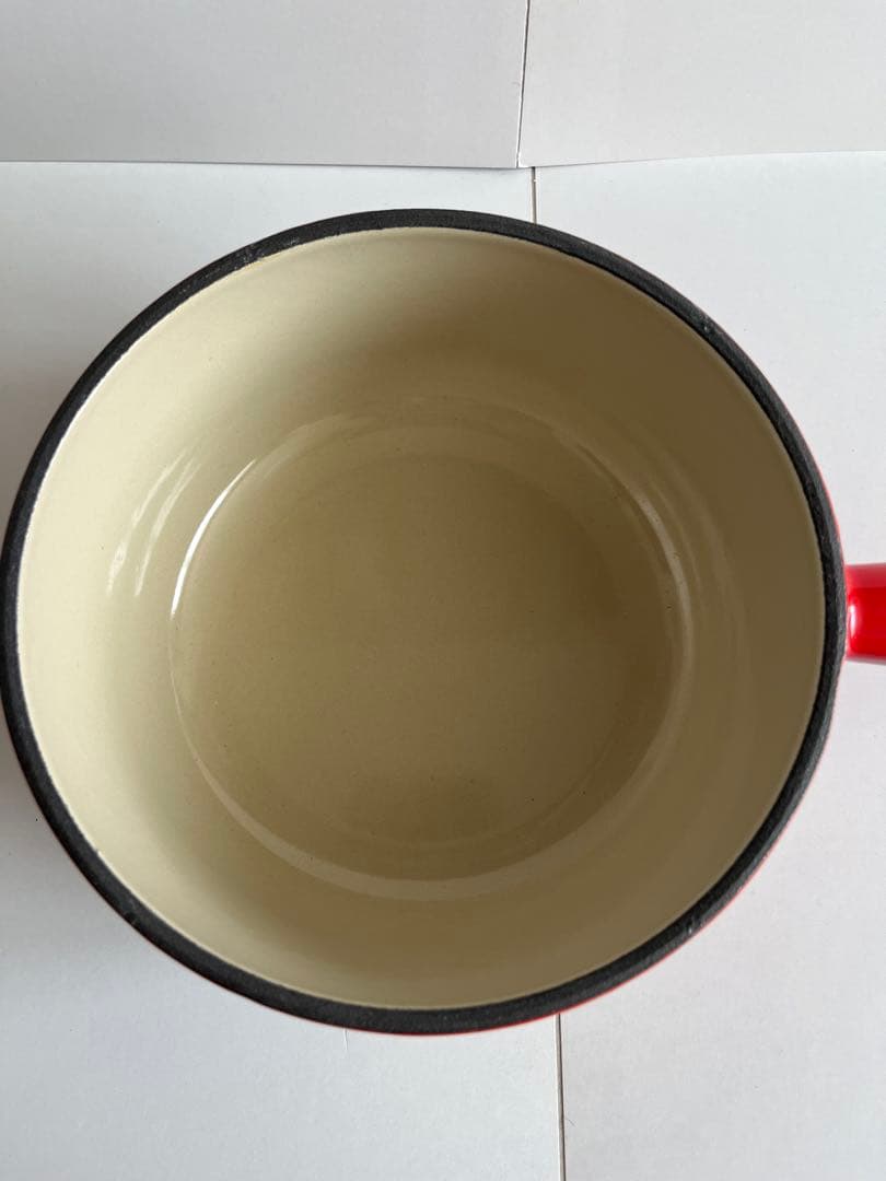 希少　廃盤　クーザンス ミルクパン　ソースパン　18cm レッド