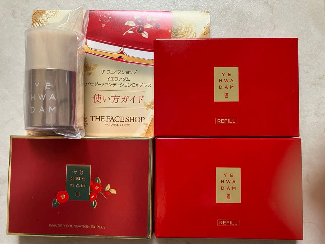 ザ フェイスショップ イェファダム パウダーファンデーション ＥＸプラス