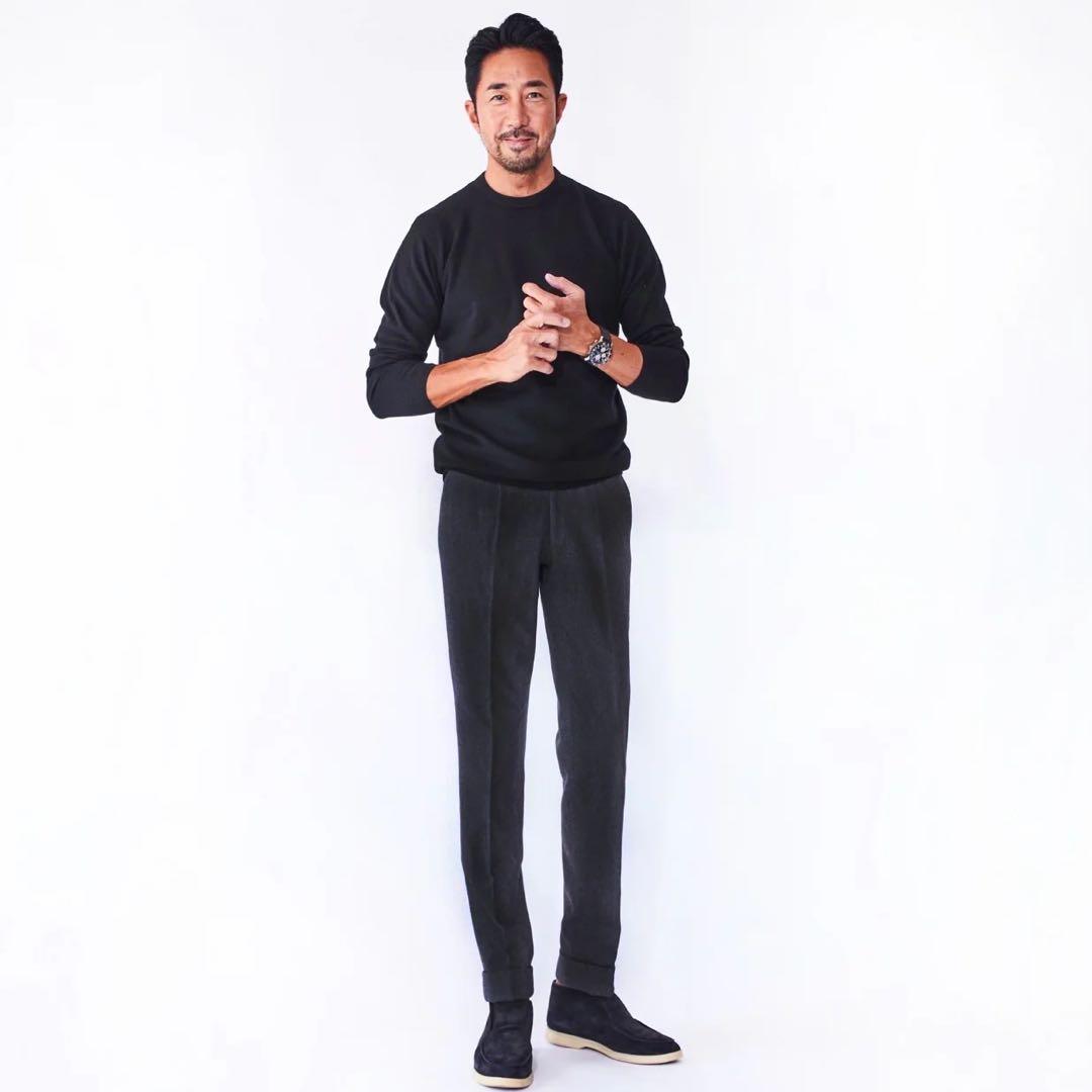 【干場氏着用】インコテックス N24_SUPER100'S FLANNEL 50