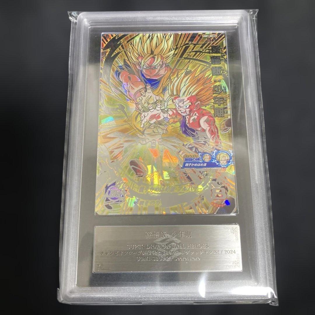 希少 ARS10+ UGM1-SEC3 P 孫悟飯 少年期 鑑定書有り