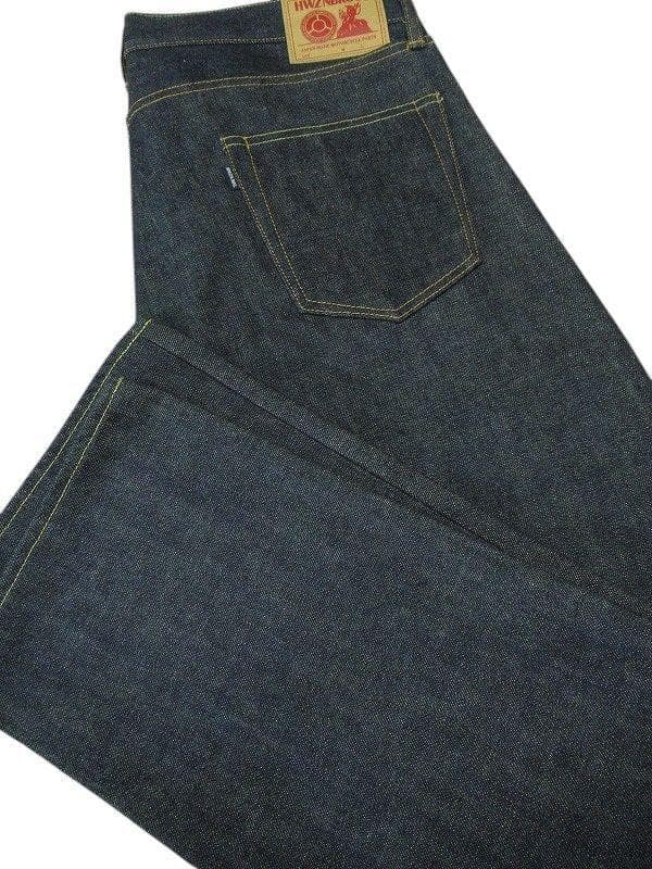 専用 未洗い品 ハウゼンブロス 隠しリベット セルビッチ リジット デニム L