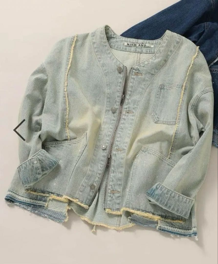 niko and ... エンジニア リメイクデニムジャケット